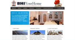 Desktop Screenshot of bhiyourhome.com