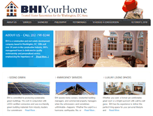 Tablet Screenshot of bhiyourhome.com